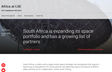LSE - South Africa is expanding its space portfolio